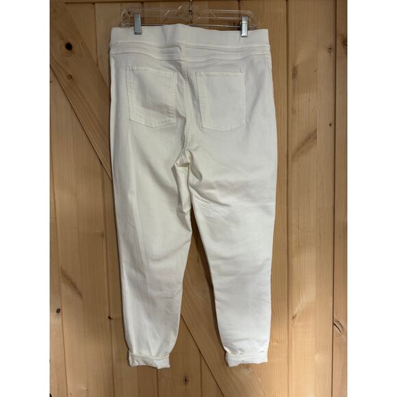 SPANX Cream Skinny Pants - Picture 6 of 14